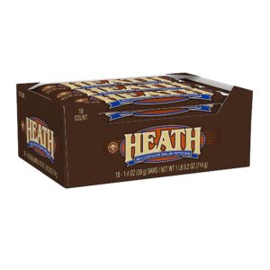 Heath English Toffee Bar 1.4oz 18ct